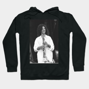 Kenny G BW Photograph Hoodie